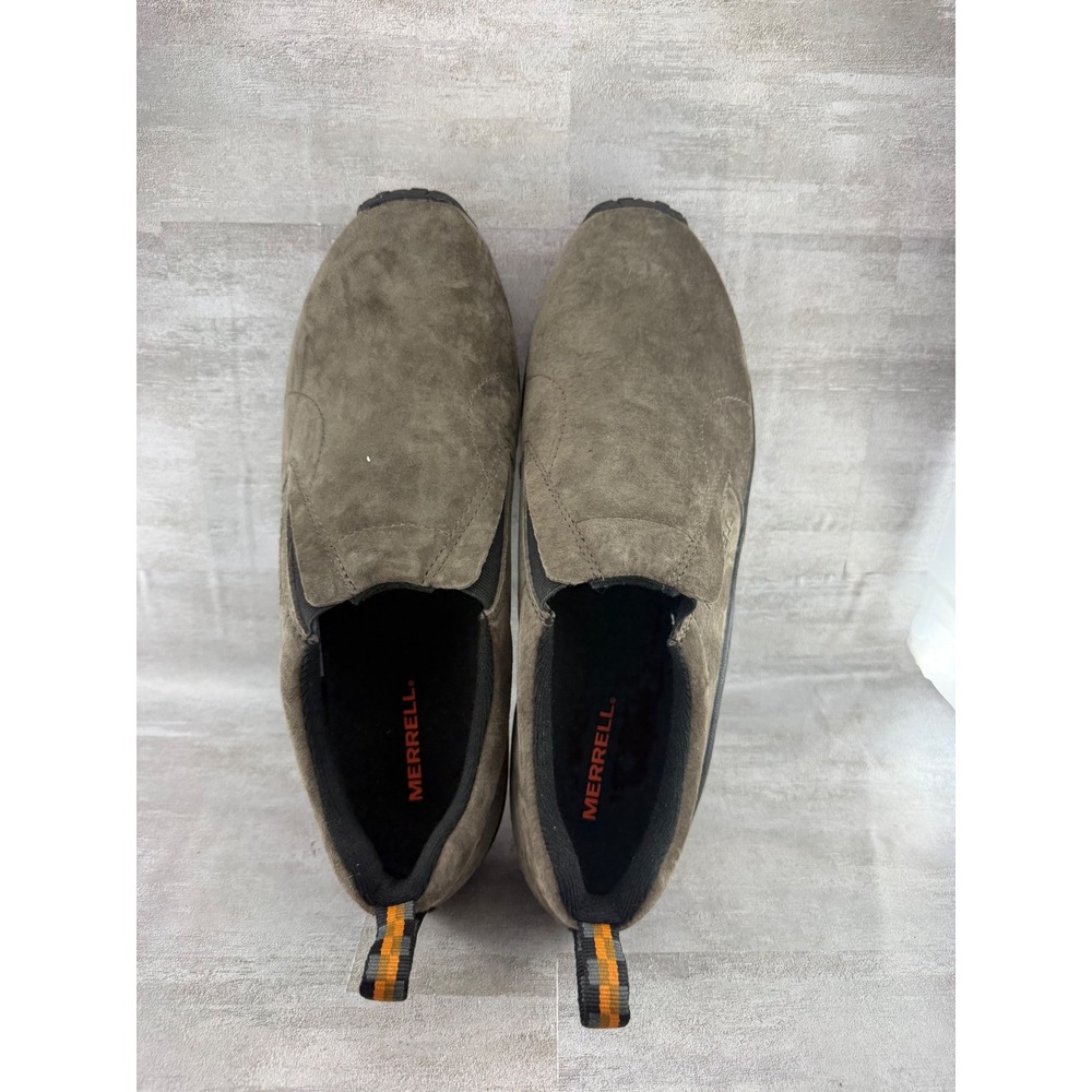Merrell Men Jungle Moc Gunsmoke Suede Slip On Shoes J60787 Size 13 - Picture 11 of 11